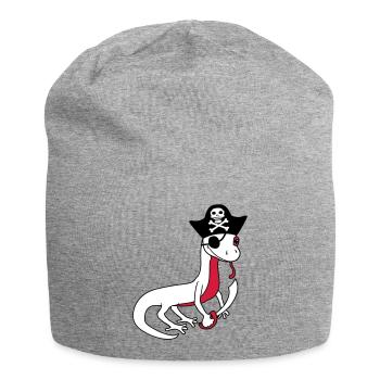 pirat seeraeuber kapitaen matrose seebaer schiff b - Jersey-Beanie - Grau meliert - Vorne