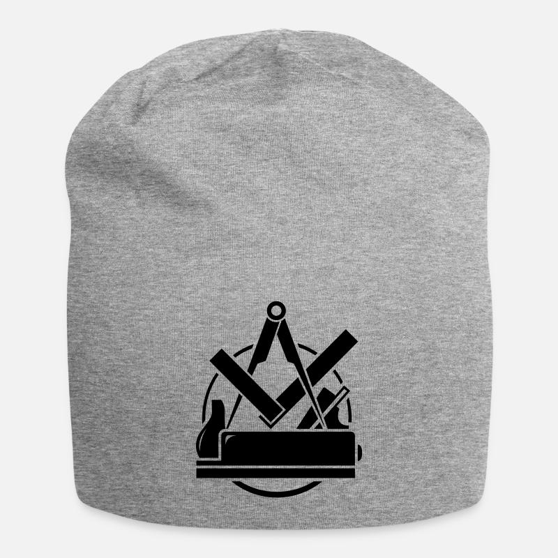 Emblème Carpenter, Carpenter Logo - Bonnet en jersey - gris chiné