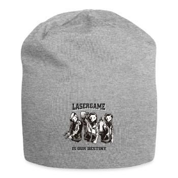 Lasergame is our Destiny - Jersey-Beanie - Grau meliert - Vorne