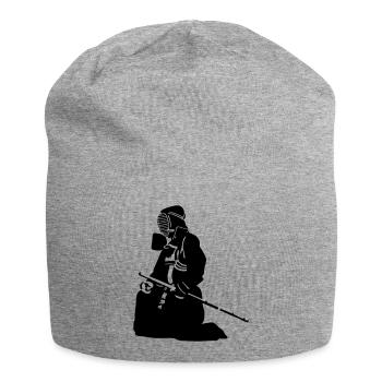 kendo - Bonnet en jersey - gris chiné - Devant