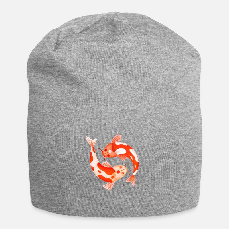 Koi - Jersey Beanie - heather grey