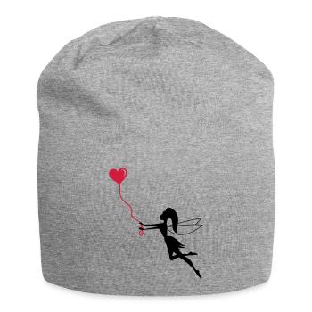 fee_in_love - Jersey Beanie - heather grey - Front