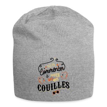Citations Claudy - Bonnet en jersey - gris chiné - Devant