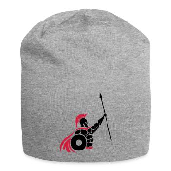 spartaner_01 - Jersey-Beanie - Grau meliert - Vorne