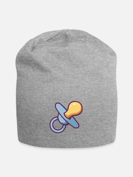 Bébé essentiel - Bonnet en jersey - gris chiné