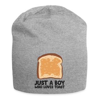 Un seul garçon Le Toast Aime - Bonnet en jersey - gris chiné - Devant