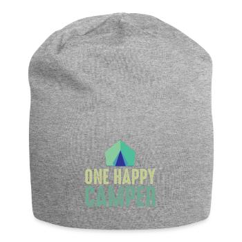 Camping Camping Nature Liberté Vacances Vacances - Bonnet en jersey - gris chiné - Devant