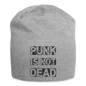 ErSa. Punk ist nicht tot - Jersey-Beanie - Grau meliert - Vorne