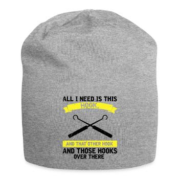 Lock Lock locking service locksmith - Jersey Beanie - heather grey - Front