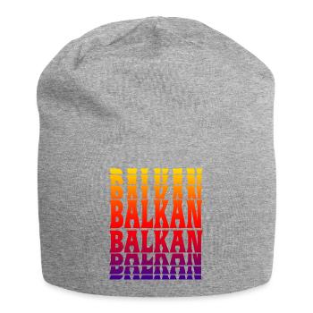 Design des Balkans - Bonnet en jersey - gris chiné - Devant