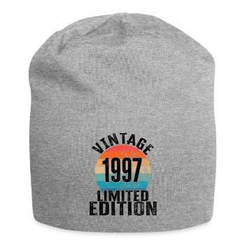 Année de naissance 1997 Vintage Limited Edition Retro - Bonnet en jersey - gris chiné - Devant