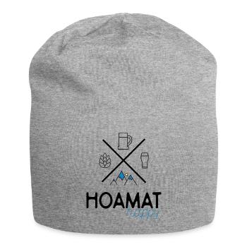 Heimat - Jersey-Beanie - Grau meliert - Vorne