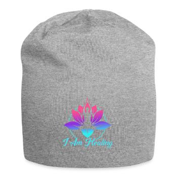 Reiki Symbol Reiki Master Reiki Crystal Gift - Jersey Beanie - heather grey - Front