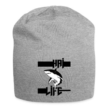 Requin hai-vie biologie marine sous-marine Requin - Bonnet en jersey - gris chiné - Devant