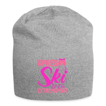 Apres Ski Après Ski Ist Ein Extremsport Geschenk - Jersey-Beanie - Grau meliert - Vorne
