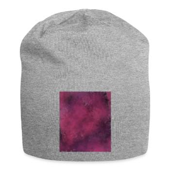 trippy lean jungle purple fog - Jersey-Beanie - Grau meliert - Vorne