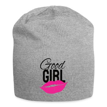 Good Girl - Jersey Beanie - heather grey - Front