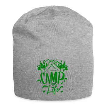 Camp Life - Jersey Beanie - heather grey - Front