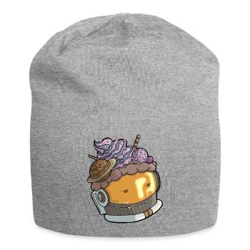 Astro Cupcake - Jersey-Beanie - Grau meliert - Vorne