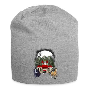 Château Cheval Fantaisie Conte De Fées Conte De Fées Personnage Château - Bonnet en jersey - gris chiné - Devant