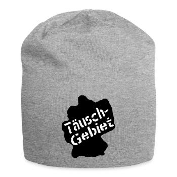 täuschgebiet - Jersey-Beanie - Grau meliert - Vorne