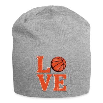 Liebe Basketball - Jersey-Beanie - Grau meliert - Vorne