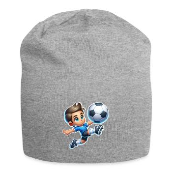 Soccer - Jersey Beanie - heather grey - Front