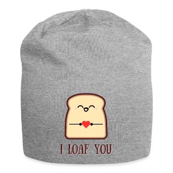 Ich faulenze dich - Jersey-Beanie - Grau meliert - Vorne