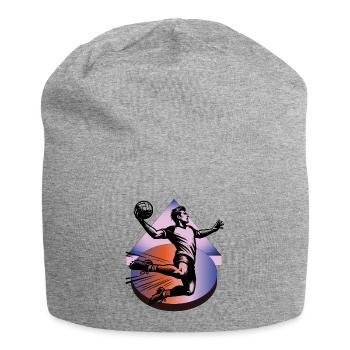 Handball Handballer - Jersey-Beanie - Grau meliert - Vorne