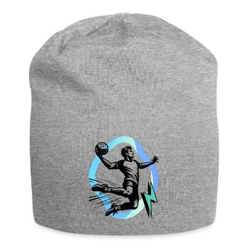 Handball Handballer - Jersey-Beanie - Grau meliert - Vorne