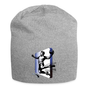 Handball Handballer - Jersey-Beanie - Grau meliert - Vorne