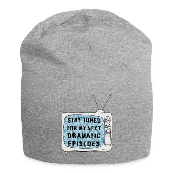 Stay Tuned - Jersey Beanie - heather grey - Front