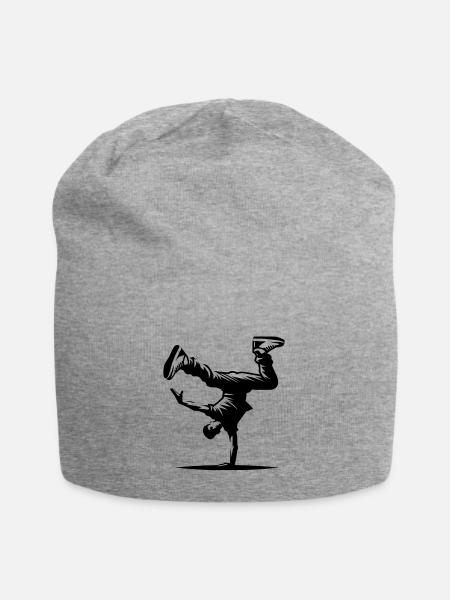 Breakdance - Bonnet en jersey - gris chiné