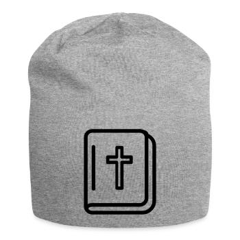 bible - Bonnet en jersey - gris chiné - Devant
