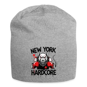 Urban Bulldog Fight for NY Hardcore - Jersey Beanie - heather grey - Front
