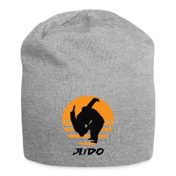 Judo - Jersey-Beanie - Grau meliert - Vorne