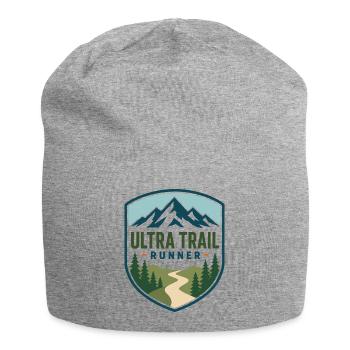 Ultra Trail Runner Mountain Shield - Jersey-Beanie - Grau meliert - Vorne
