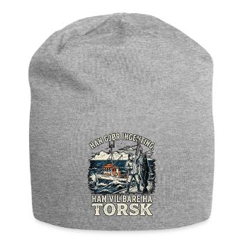 Norwegen Dorsch Angler - Jersey-Beanie - Grau meliert - Vorne