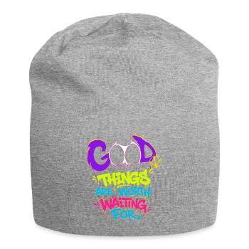 Good_hosszu - Jersey Beanie - heather grey - Front