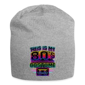 C’est mon costume des années 80 - Bonnet en jersey - gris chiné - Devant