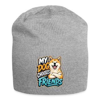 Akita - Jersey Beanie - heather grey - Front