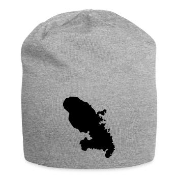 Martinique - Bonnet en jersey - gris chiné - Devant