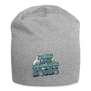 Geologe Steine Sammler - Jersey-Beanie - Grau meliert - Vorne