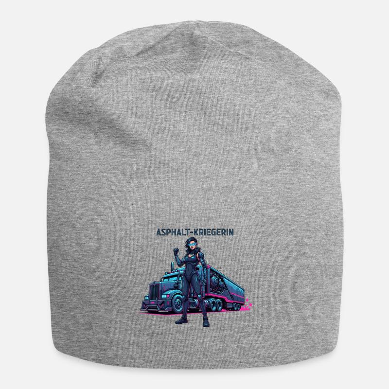 Guerrier de l’asphalte - Bonnet en jersey - gris chiné