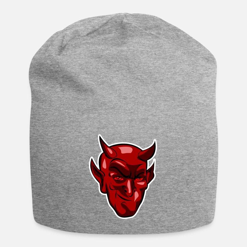 diable - Bonnet en jersey - gris chiné