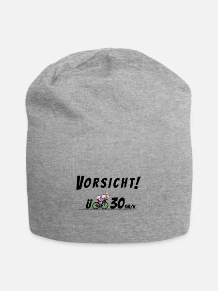 Triathletin Geschwindigkeit - Jersey-Beanie - Grau meliert