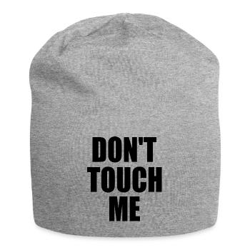 Dont touch me - Bonnet en jersey - gris chiné - Devant