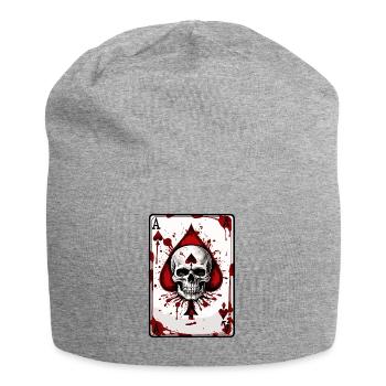 AS - Bonnet en jersey - gris chiné - Devant