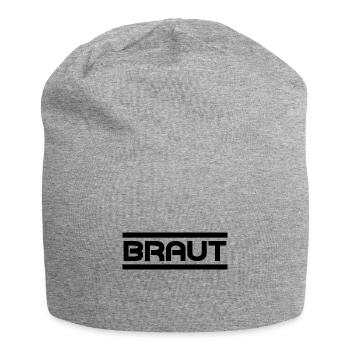 Bride / Hen Party / Party / Celebration - Jersey Beanie - heather grey - Front