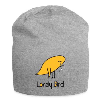 Lonely Bird - Bonnet en jersey - gris chiné - Devant